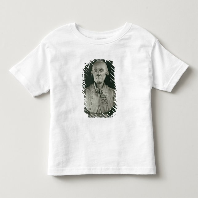 Camiseta Infantil Busto de Charles de Culômbio (Frente)