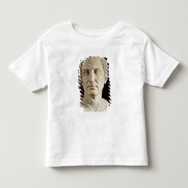Camiseta Infantil Busto de Júlio César 2 (Frente)