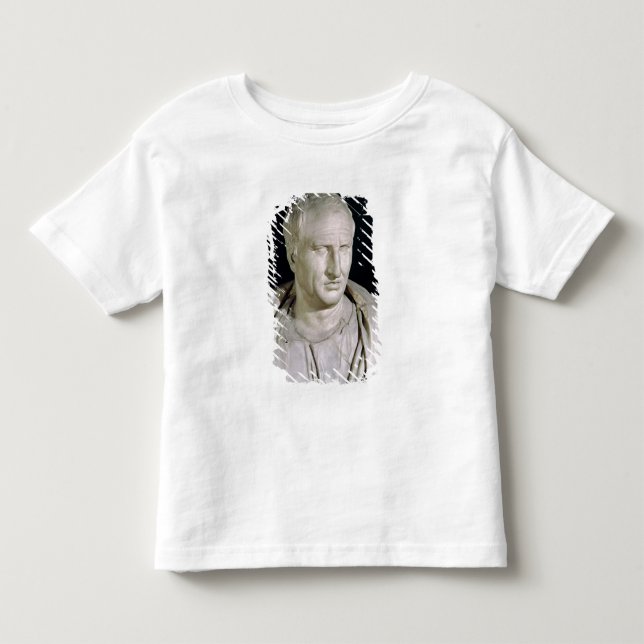 Camiseta Infantil Busto de Marcus Tullius Cicero (Frente)