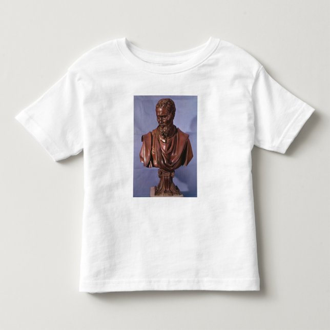 Camiseta Infantil Busto de Michelangelo Buonarroti (Frente)