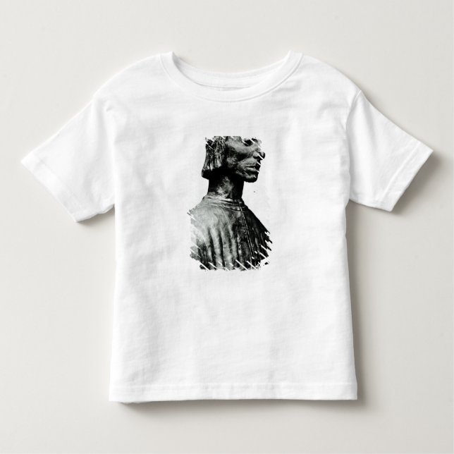 Camiseta Infantil Busto de Niccolo Machiavelli (Frente)