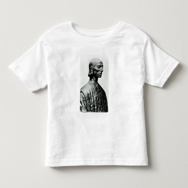 Camiseta Infantil Busto de Niccolo Machiavelli (Frente)