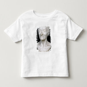 Camiseta Infantil Busto de Voltaire sem sua peruca, 1778