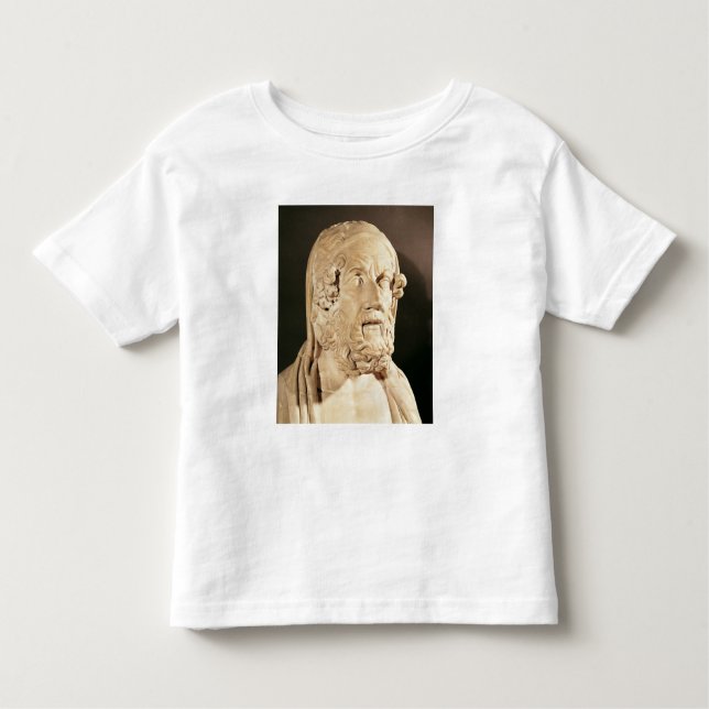 Camiseta Infantil Busto do local, período Hellenistic (Frente)