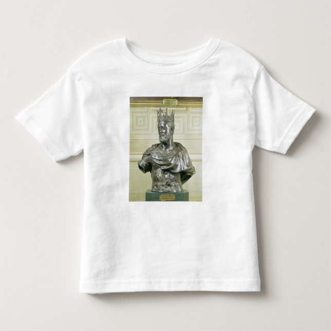 Camiseta Infantil Busto do retrato de Cosimo Eu de Medici (1519-74) (Frente)