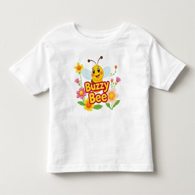 Camiseta Infantil Buzzy Bee (Frente)