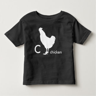Camiseta Infantil C é para a galinha