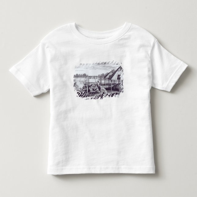 Camiseta Infantil Cabanas do verão (Frente)
