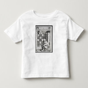 Camiseta Infantil Cabbalist judaico que guardara um sephiroth