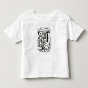 Camiseta Infantil Cabbalist judaico que guardara um sephiroth, cópi