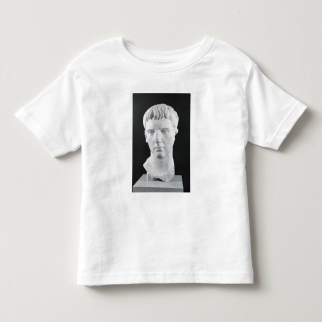 Camiseta Infantil Cabeça de Caesar Augustus (Frente)