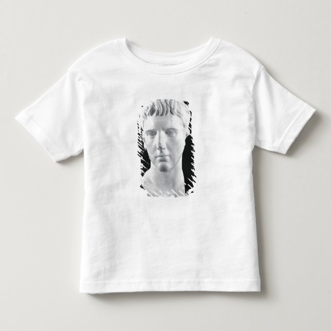 Camiseta Infantil Cabeça de Caesar Augustus (Frente)