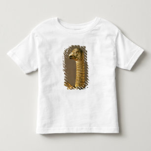 Camiseta Infantil Cabeça de uma águia, detalhe de ornamenta do