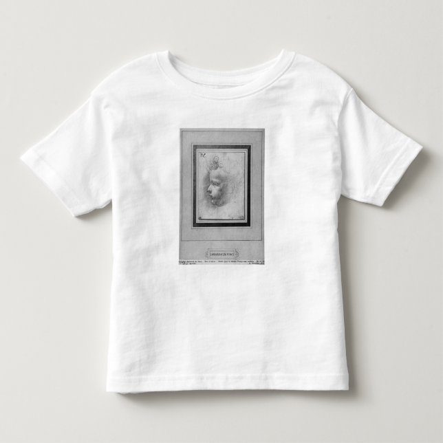 Camiseta Infantil Cabeça de uma criança (Frente)