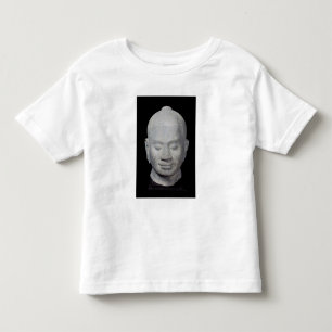 Camiseta Infantil Cabeça do estilo do rei Jayavarman VII Bayon