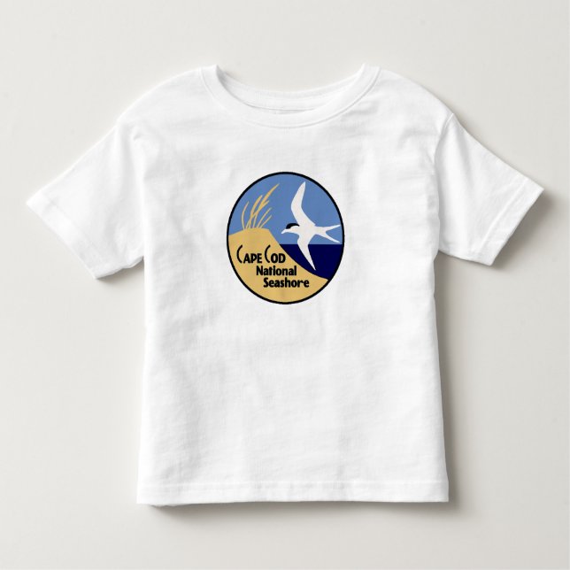 Camiseta Infantil Cabo Cod National Seashore (Frente)