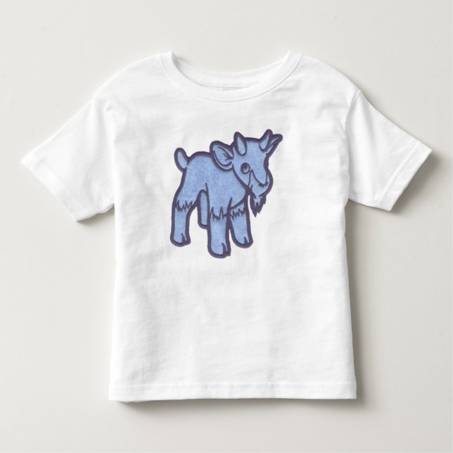 Camiseta Infantil Cabra de Billy do bebê (Frente)