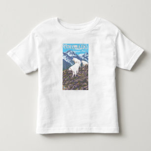 Camiseta Infantil Cabra de montanha branca FamilyColorado