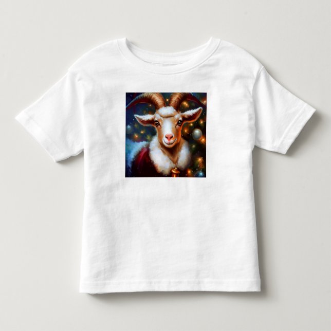 Camiseta Infantil Cabra de Natal 4 (Frente)