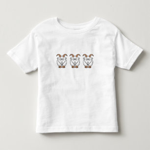 Camiseta Infantil Cabra de Saanen