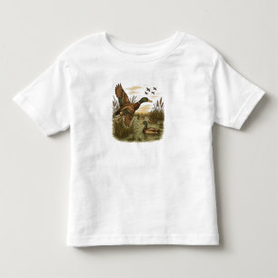 Camiseta Infantil Caça ao Pato-Marrecão-Retro-Voador