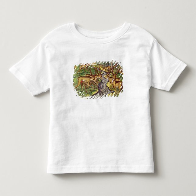 Camiseta Infantil Caça do veado, 'de Narratio Brevis (Frente)