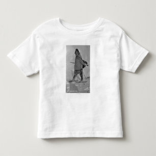 Camiseta Infantil Caçador de selo do Alasca com fotografia dos