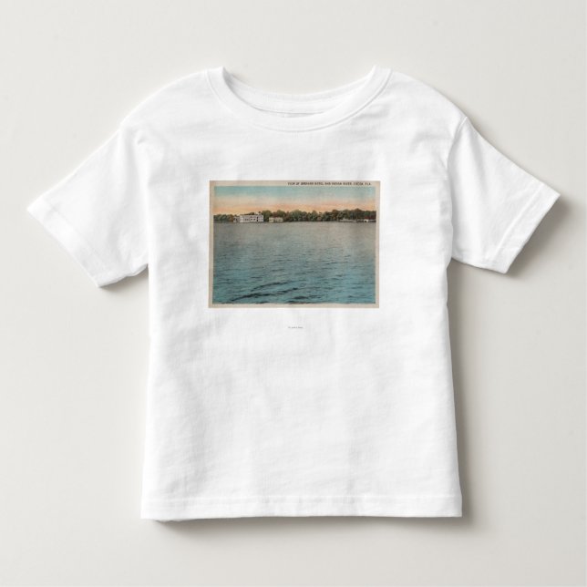 Camiseta Infantil Cacau, Florida - opinião o hotel & o indiano de (Frente)