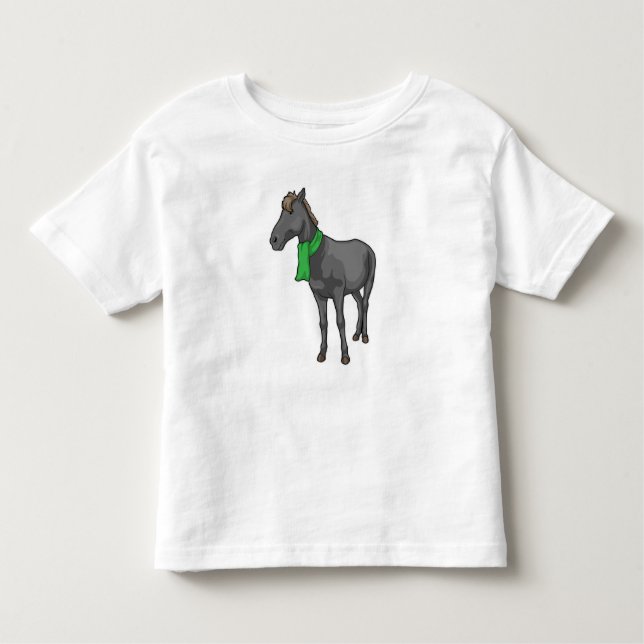 Camiseta Infantil Cachecol de Cavalo (Frente)