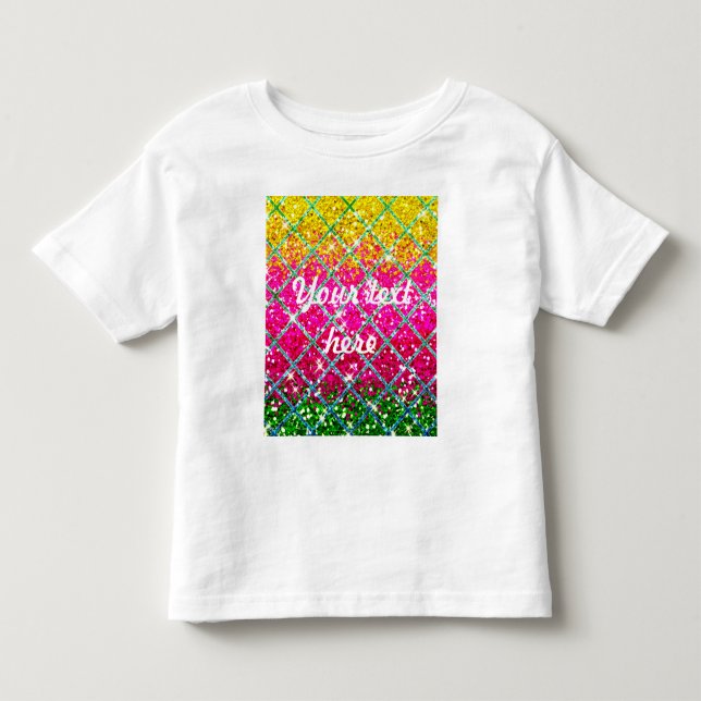 Camiseta Infantil Cacheskin rosa-reluz (Frente)