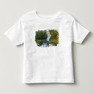 Camiseta Infantil Cachoeira, Ilha de Skye, Escócia