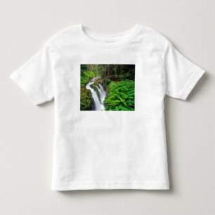Camiseta Infantil Cachoeira Sol Duc no Parque Nacional Olímpico em