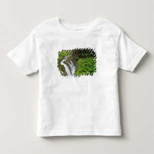 Camiseta Infantil Cachoeira Sol Duc no Parque Nacional Olímpico em 2