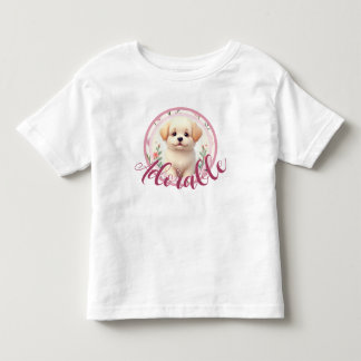 Camiseta Infantil Cachorrinho Adorável