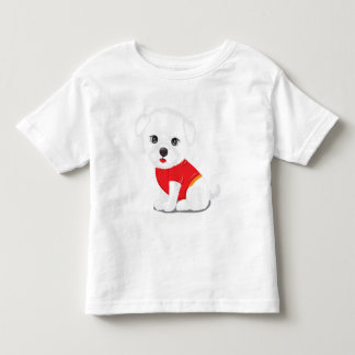 Camiseta Infantil cachorrinho afável, purp