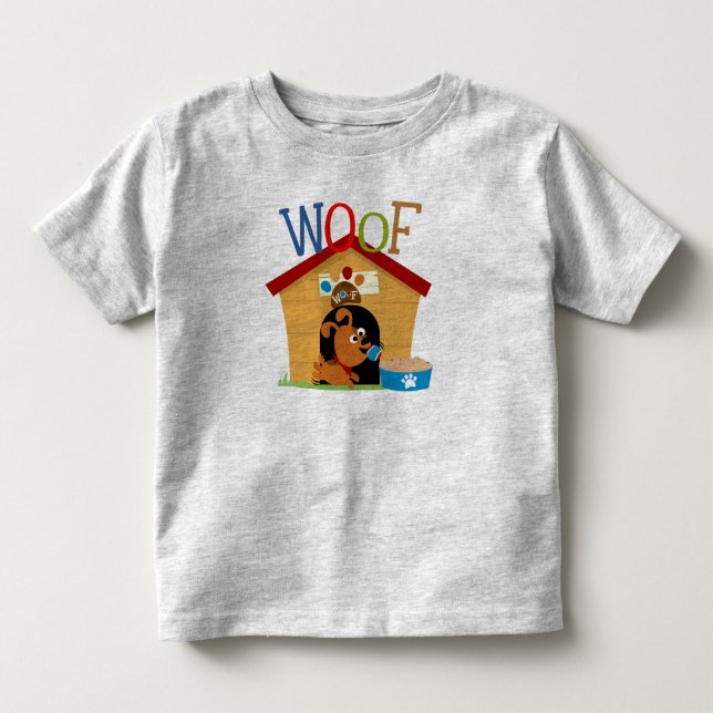 Camiseta Infantil Cachorro (Frente)