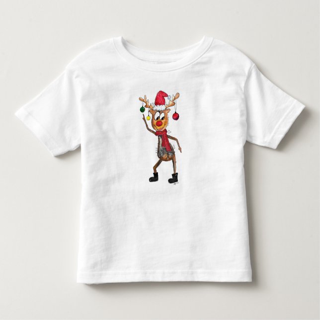 Camiseta Infantil Cachorro Borrão Borrão (Frente)