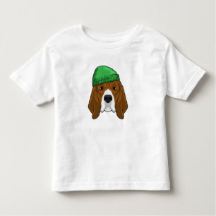 Camiseta Infantil Cachorro com Beanie