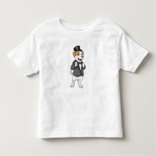 Camiseta Infantil Cachorro com Faixa
