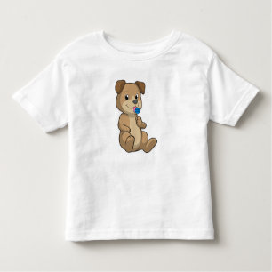 Camiseta Infantil Cachorro com Sweet Lollipop