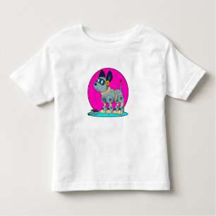 Camiseta Infantil Cachorro como Robô