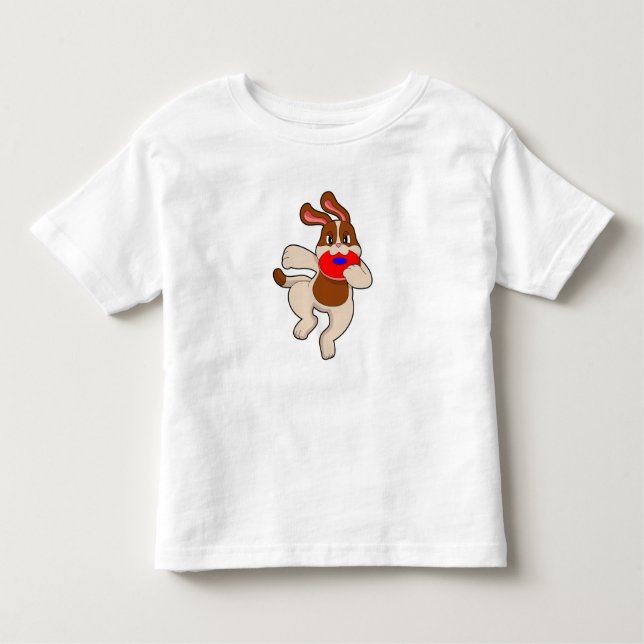 Camiseta Infantil Cachorro em Reprodução (Frente)
