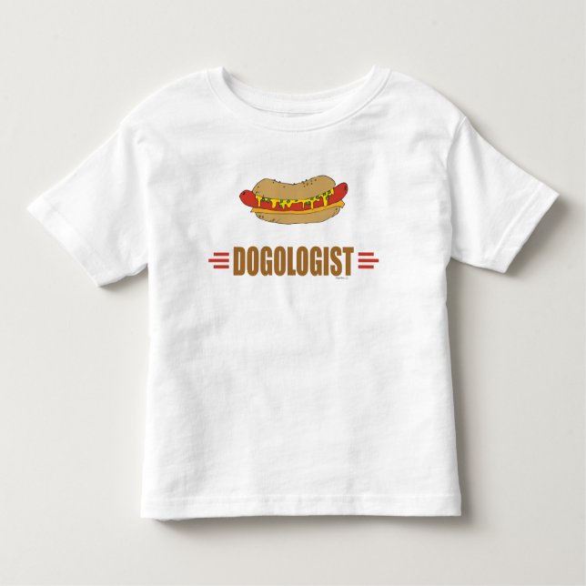 Camiseta Infantil Cachorro Engraçado (Frente)