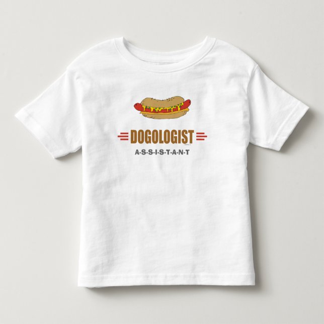 Camiseta Infantil Cachorro Engraçado (Frente)