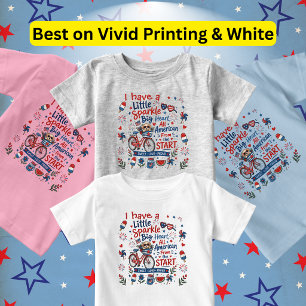 Camiseta Infantil Cachorro Fofo de Bicicleta Coração Grande Totalmen