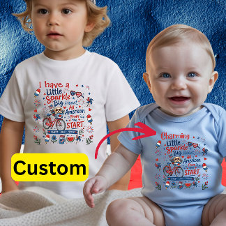 Camiseta Infantil Cachorro Fofo de Bicicleta Grande Coração Totalmen