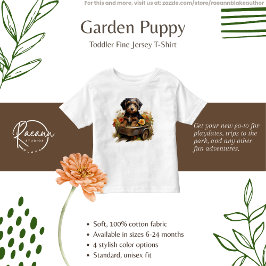 Camiseta Infantil Cachorro num vagão de Crianças de T-Shirt
