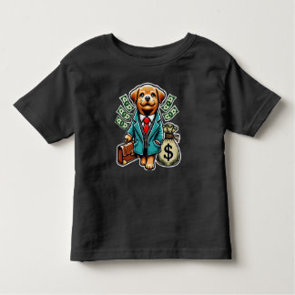 Camiseta Infantil cachorro rico