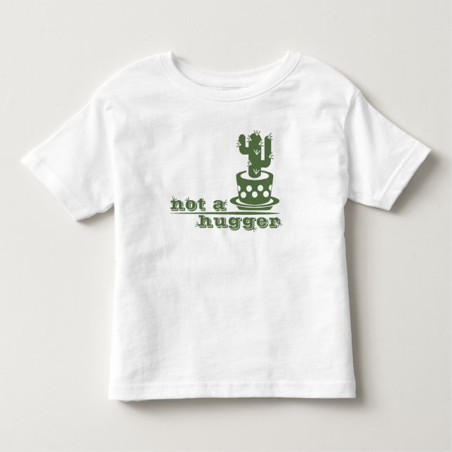 Camiseta Infantil Cactos não é um cacto engraçado (Frente)