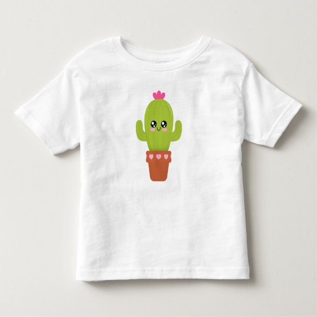 Camiseta Infantil Cactus (Frente)
